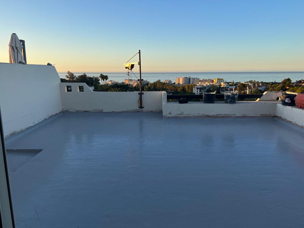 Impermeabilización de terraza en Marbella Estepona y Fuengirola
